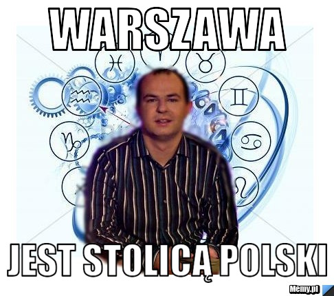 Warszawa jest stolicą polski