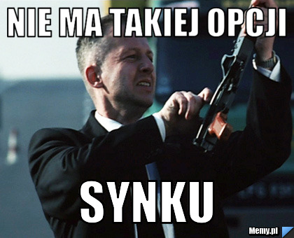 NIE MA TAKIEJ OPCJI SYNKU