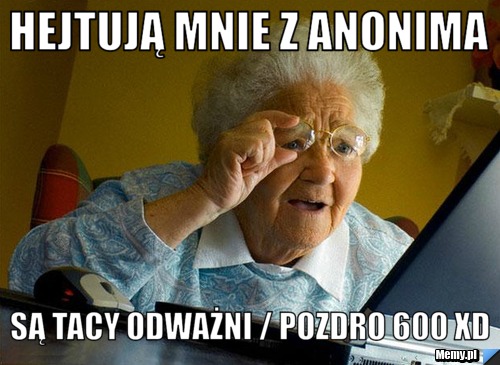 Hejtują mnie z anonima są tacy odważni / POZDRO 600 Xd