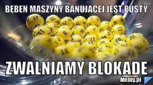 Bęben maszyny banującej jest pusty zwalniamy blokade