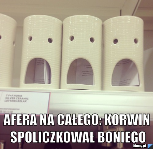  Afera na całego: Korwin spoliczkował Boniego