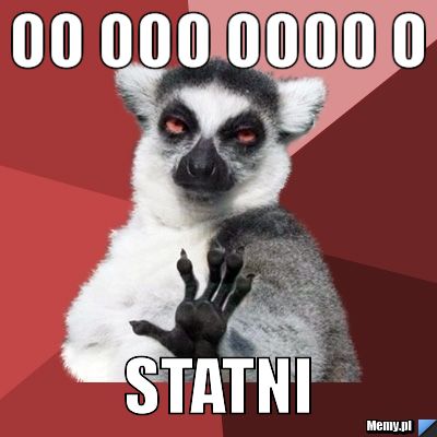 OO OOO OOOO O statni 