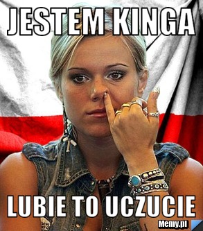 JESTEM KINGA LUBIE TO UCZUCIE