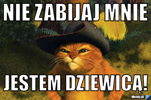 Nie zabijaj mnie jestem dziewicą!
