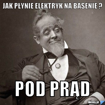 Jak płynie elektryk na basenie ? pod prąd