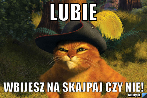 Lubie wbijesz na skajpaj czy nie!
