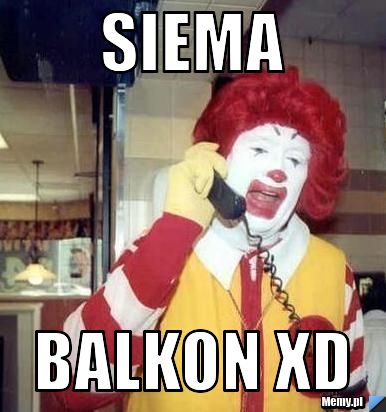 SIEMA  BALKON XD 