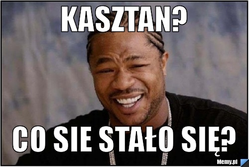 Kasztan? co sie stało się?