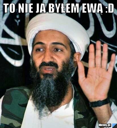 To nie ja byłem Ewą :D 