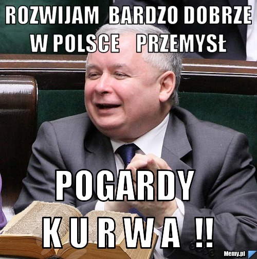           rozwijam  bardzo dobrze          w polsce    przemysł                 pogardy                 k u r w a  !!