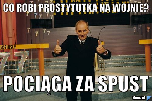 Co robi prostytutka na wojnie? Pociąga za spust