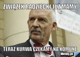 Związek radziecki już mamy Teraz kurwa czekamy na komune