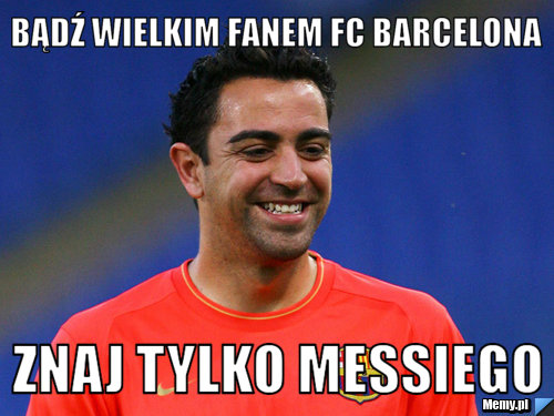 Bądź wielkim fanem FC Barcelona znaj tylko messiego