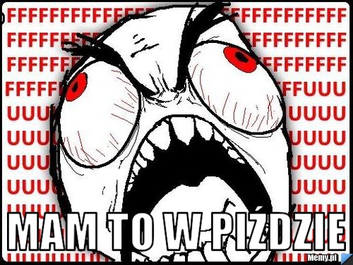  mam to w piździe 
