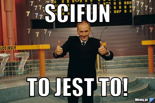Scifun to jest to!
