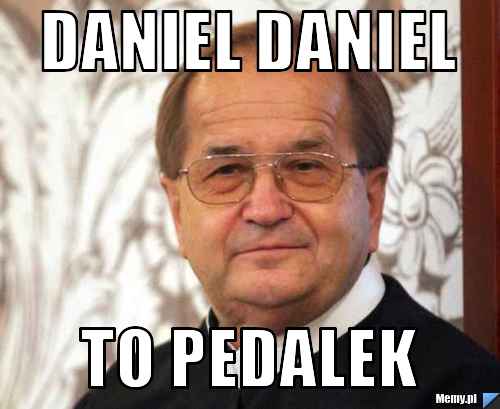 Daniel daniel to pedalek