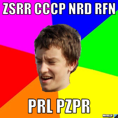 Zsrr cccp nrd rfn prl pzpr