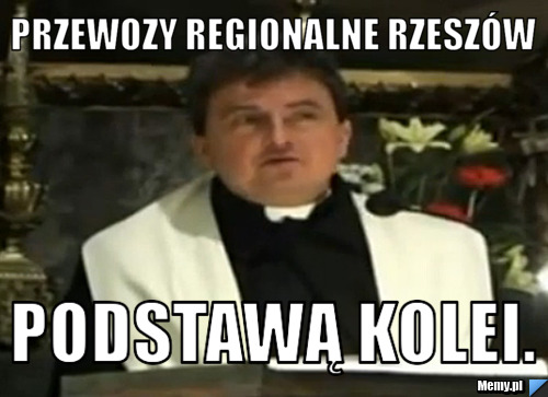 Przewozy Regionalne Rzeszów Podstawą Kolei.