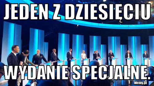 Jeden z dziesięciu wydanie specjalne.