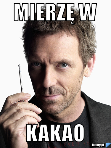 Mierzę w kakao