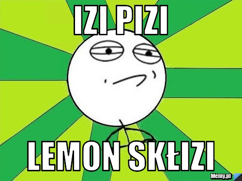 IZI PIZI LEMON SKŁIZI