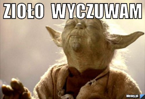 Zioło  wyczuwam 