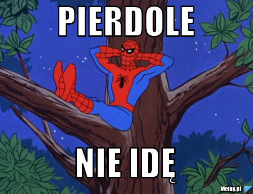 Pierdole                                                                         NIE IDĘ 