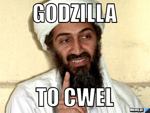 GODZILLA TO CWEL