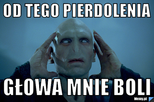 Od tego pierdolenia głowa mnie boli
