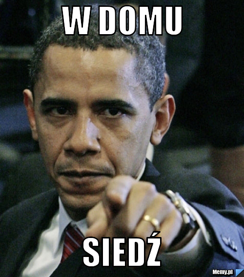 W domu  siedź 