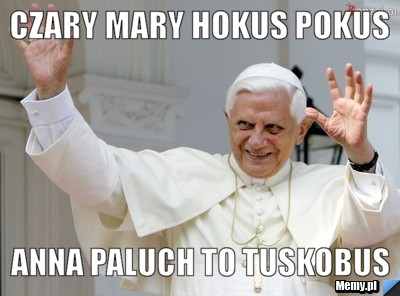 Czary mary hokus pokus anna paluch to tuskobus