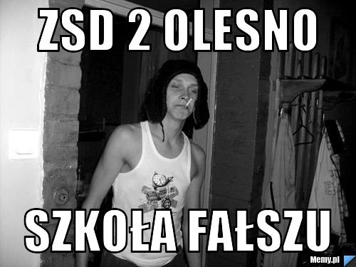 ZSD 2 OLESNO SZKOŁA FAŁSZU