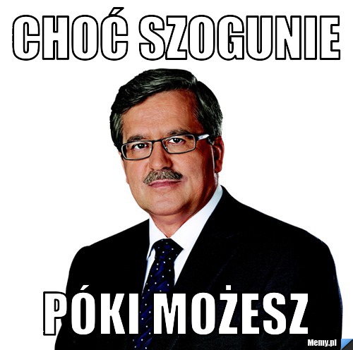 CHOć szogunie póki możesz
