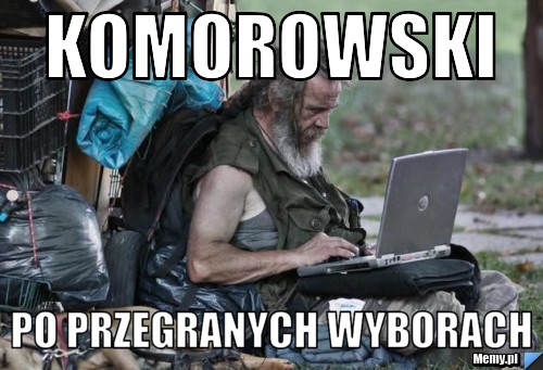 Komorowski  po przegranych wyborach