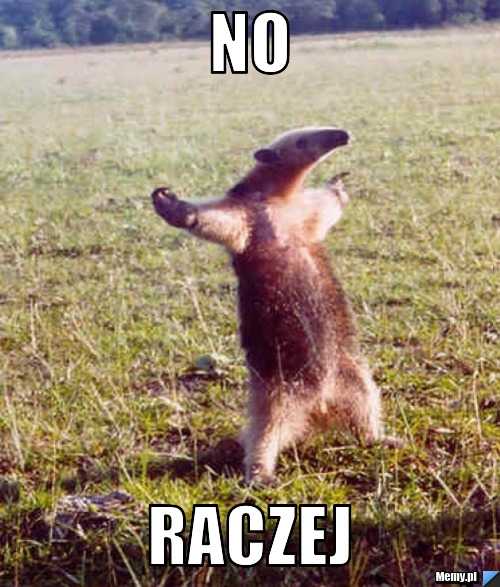 No raczej