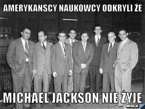 Amerykanscy naukowcy odkryli że  michael jackson nie żyje