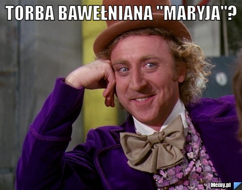 Torba bawełniana "Maryja"? 