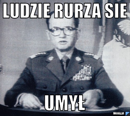 Ludzie rurza sie  umył