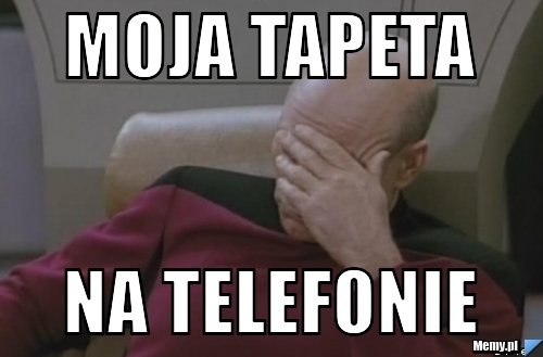 Moja tapeta na telefonie