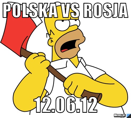 POLSKA VS Rosja 12.06.12