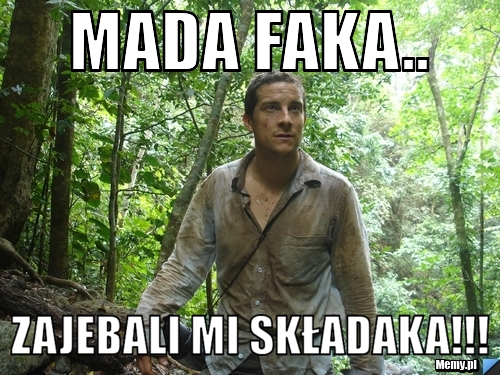 Mada faka.. zajebali mi składaka!!!