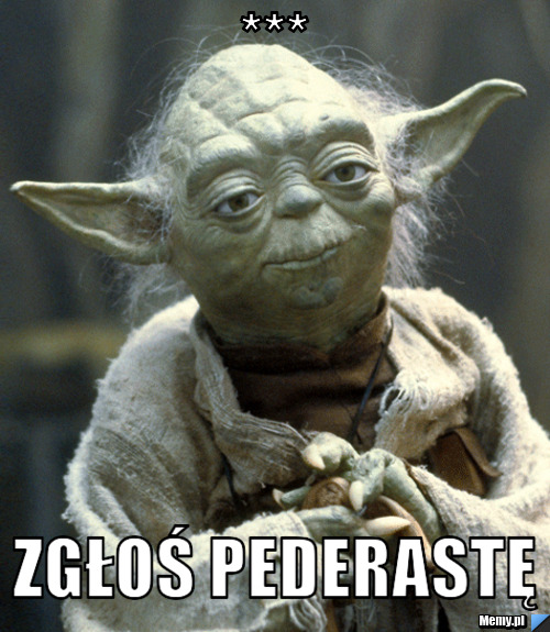 Misio hugi bugi zgłoś pederastę