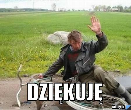  Dziękuję