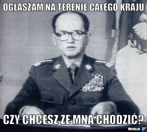 Ogłaszam na terenie całego kraju czy chcesz ze mną chodzić?