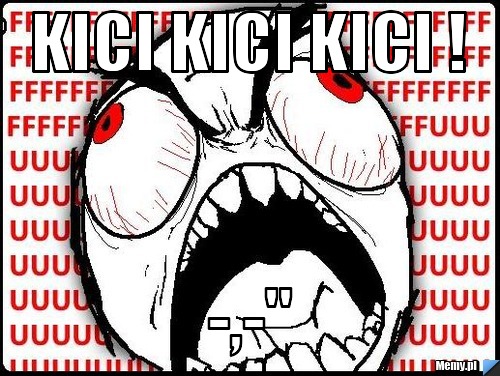 Kici kici kici !  -,-''