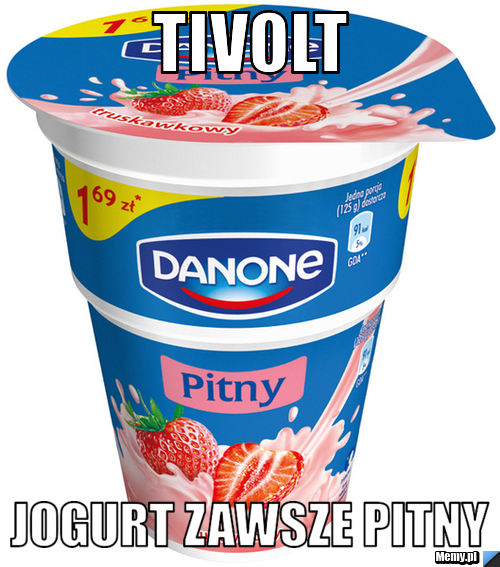 Tivolt jogurt zawsze pitny