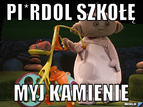 Pi*rdol szkołę myj kamienie