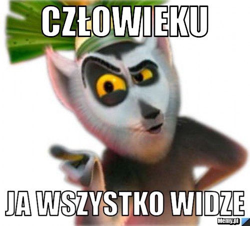 Człowieku  Ja wszystko widze 