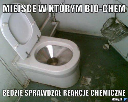 Miejsce w którym BIO-CHEM będzie sprawdzał reakcje chemiczne