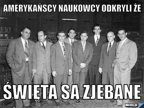 Amerykańscy naukowcy odkryli że święta są zjebane
